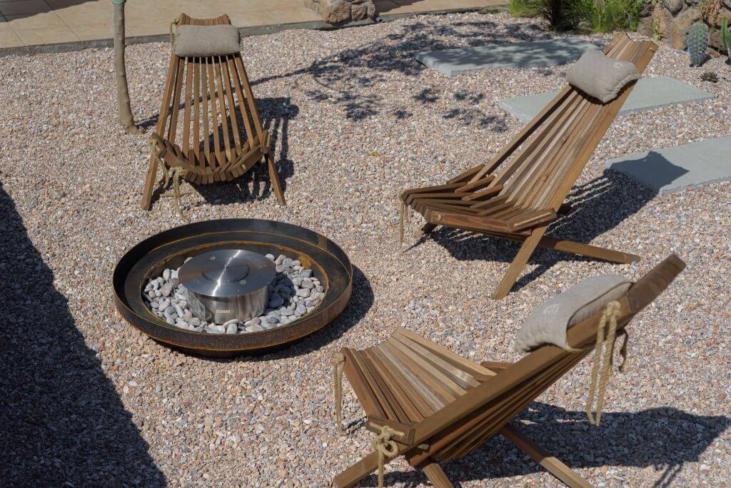 Outdoor Fireplace, Melitta Villa