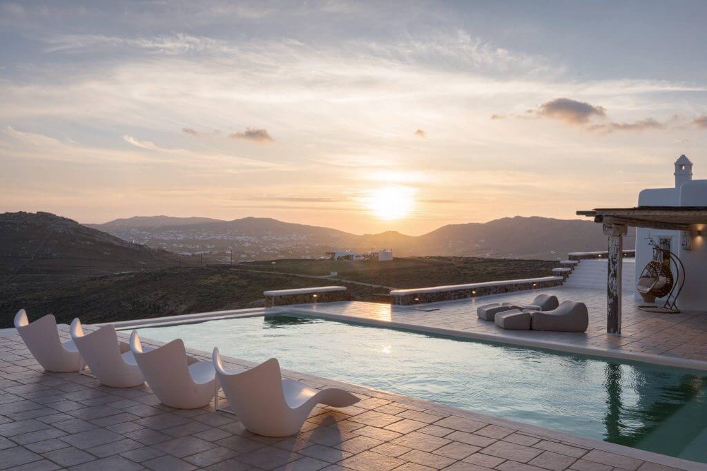 Sunset at Mykonos